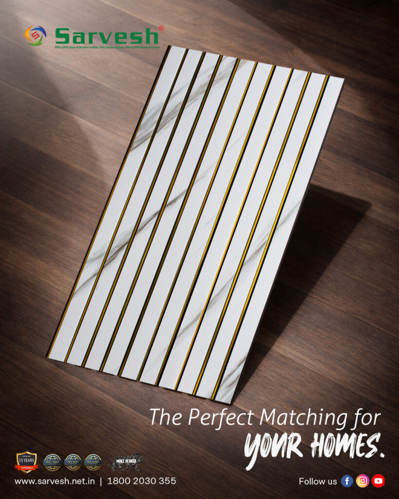 PVC wall panels in India by Sarvesh