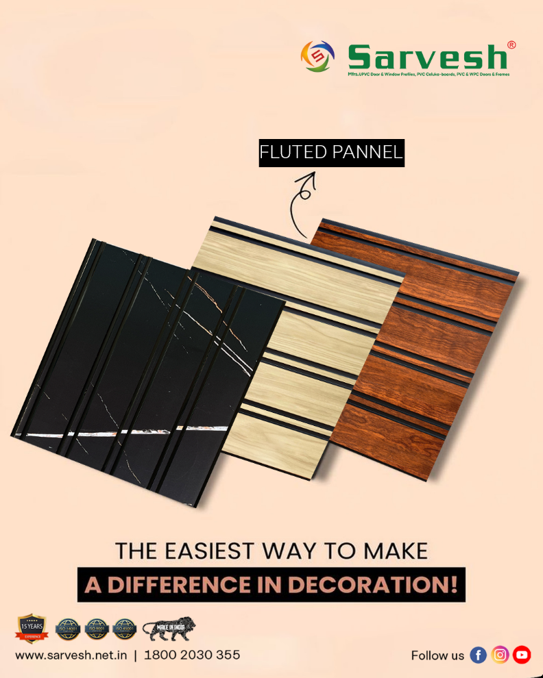 PVC Wall Panel Designs in india by Sarvesh